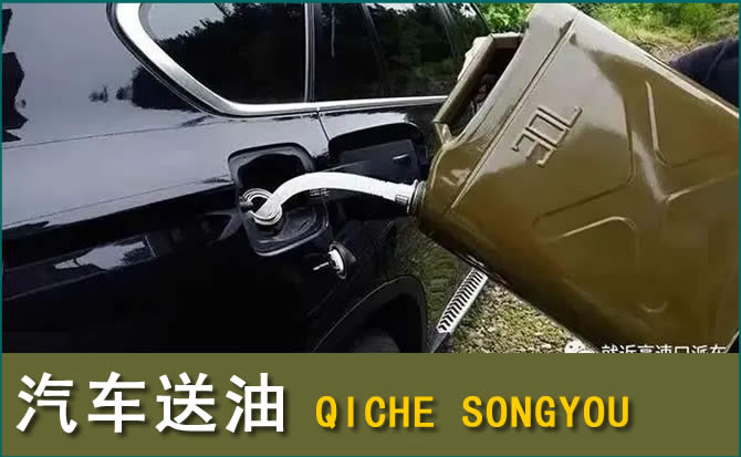 新蔡汽车救援送水案例